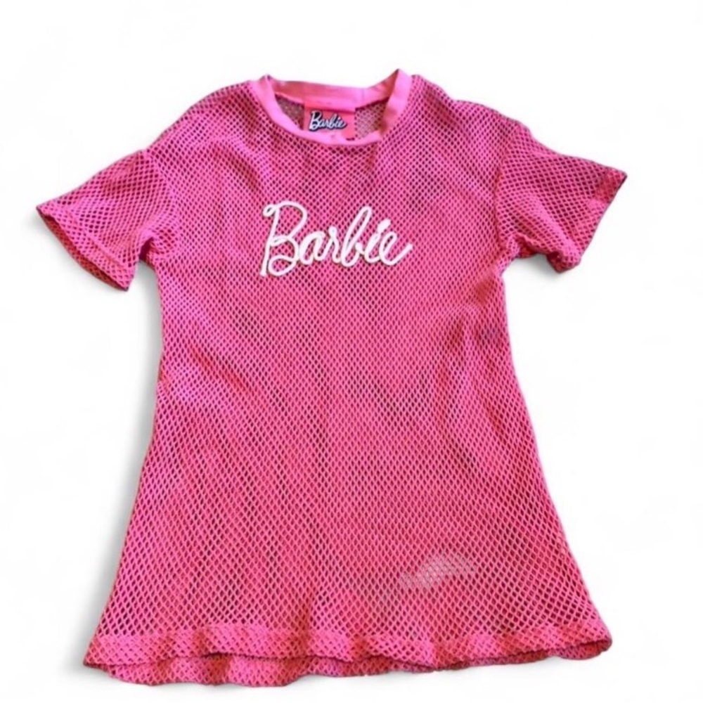 Barbie Pink Mesh Short Sleeve Tee‎ Dollycore
